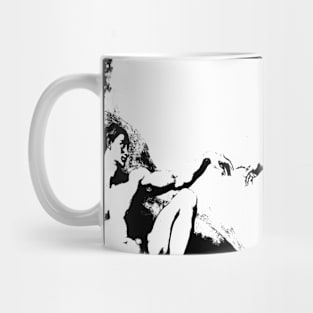 Creation Of Adam Minimalist Mug